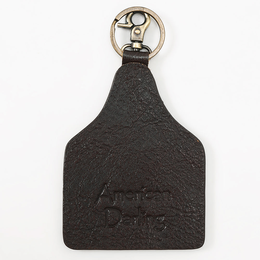 American Darling ADKRM138 Hand Painted Genuine Leather Keyring