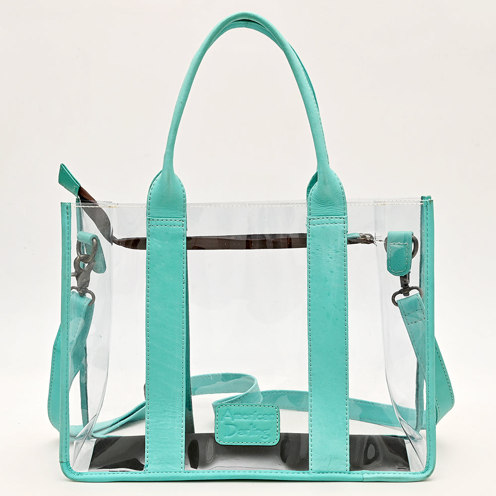 American Darling Tote Hand Tooled Genuine Leather