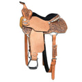 HILASON Western Horse Saddle Ranch Roping Roper American Leather Tan