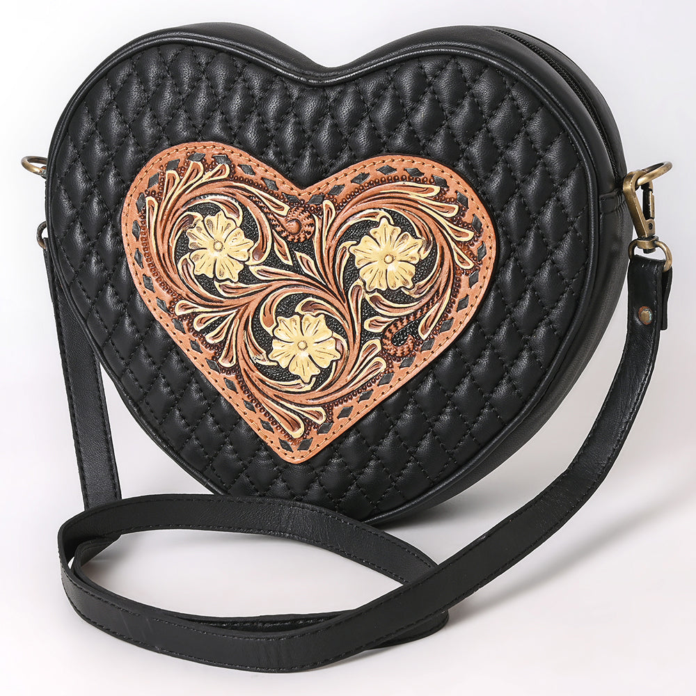 American Darling Canteen Hand Tooled Genuine Leather