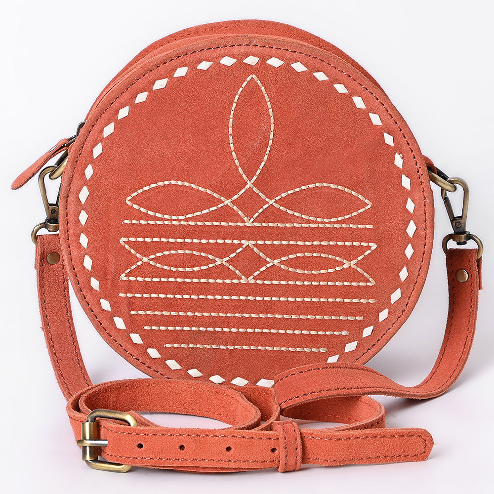 American Darling Canteen Genuine Suede Leather