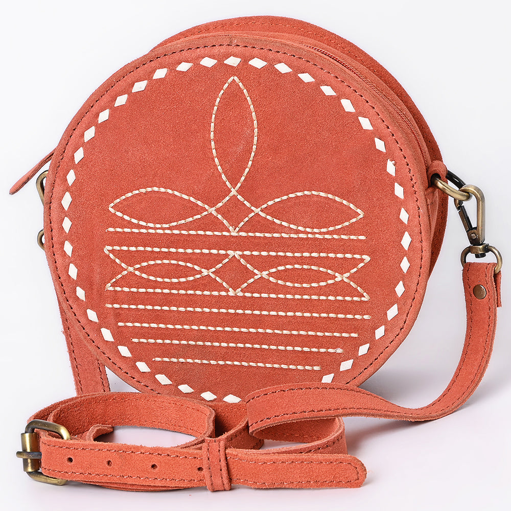 American Darling Canteen Genuine Suede Leather