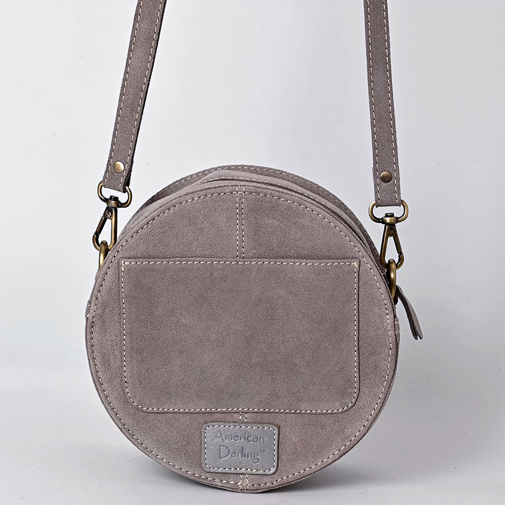 American Darling Canteen Genuine Suede Leather