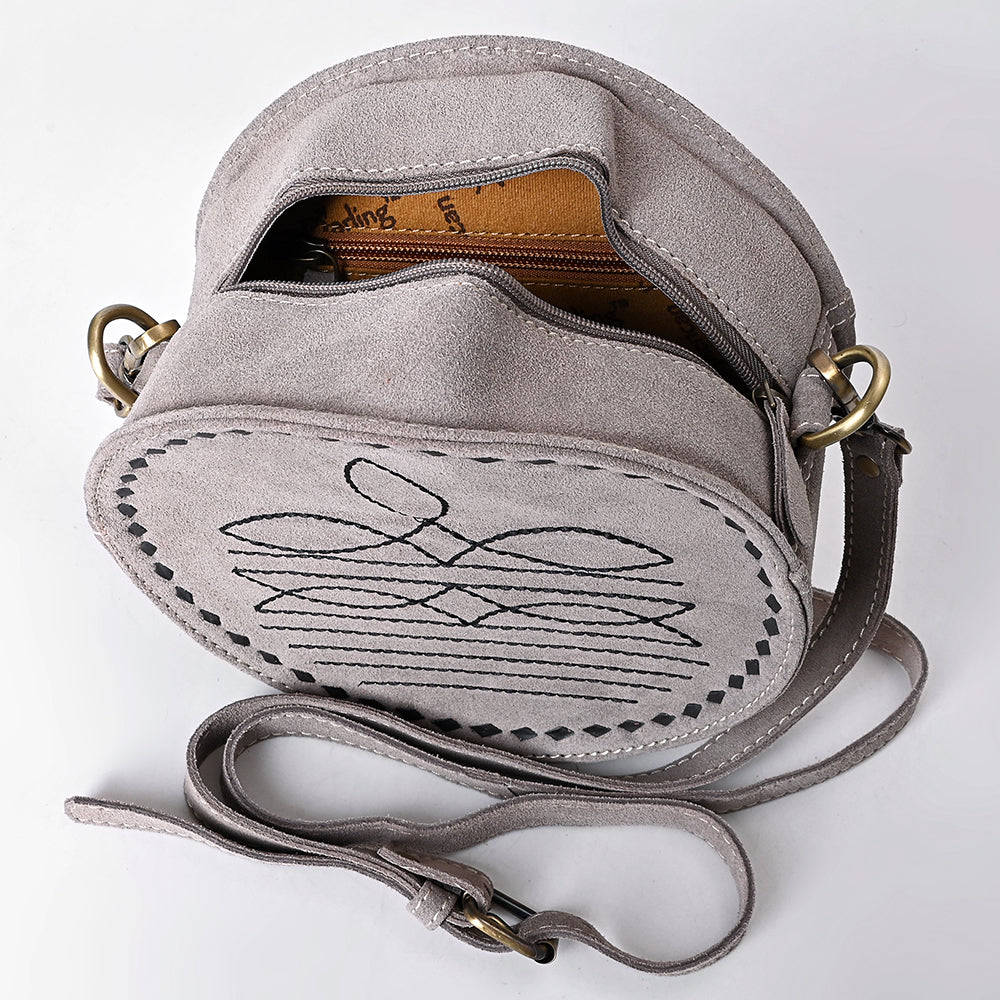 American Darling Canteen Genuine Suede Leather
