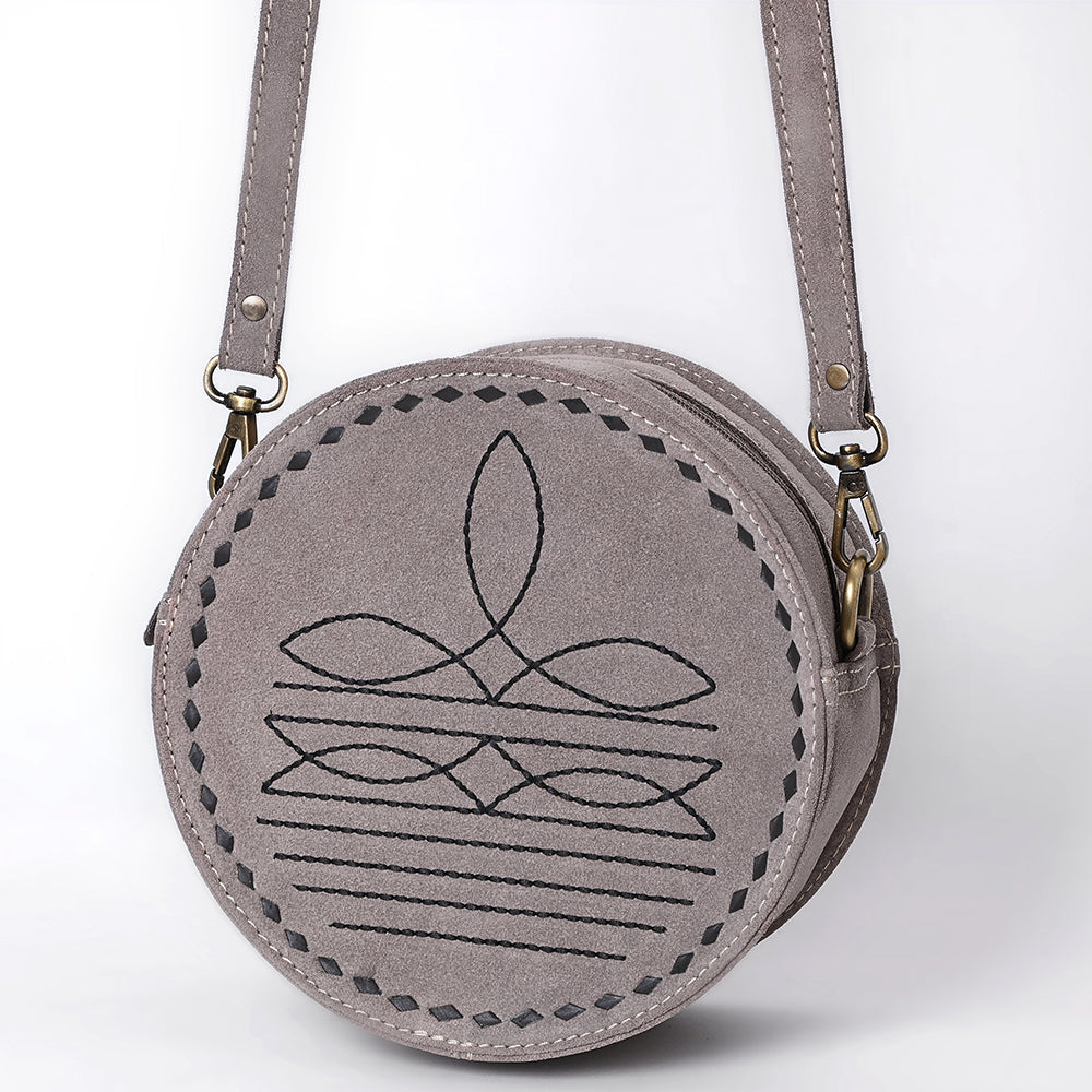 American Darling Canteen Genuine Suede Leather