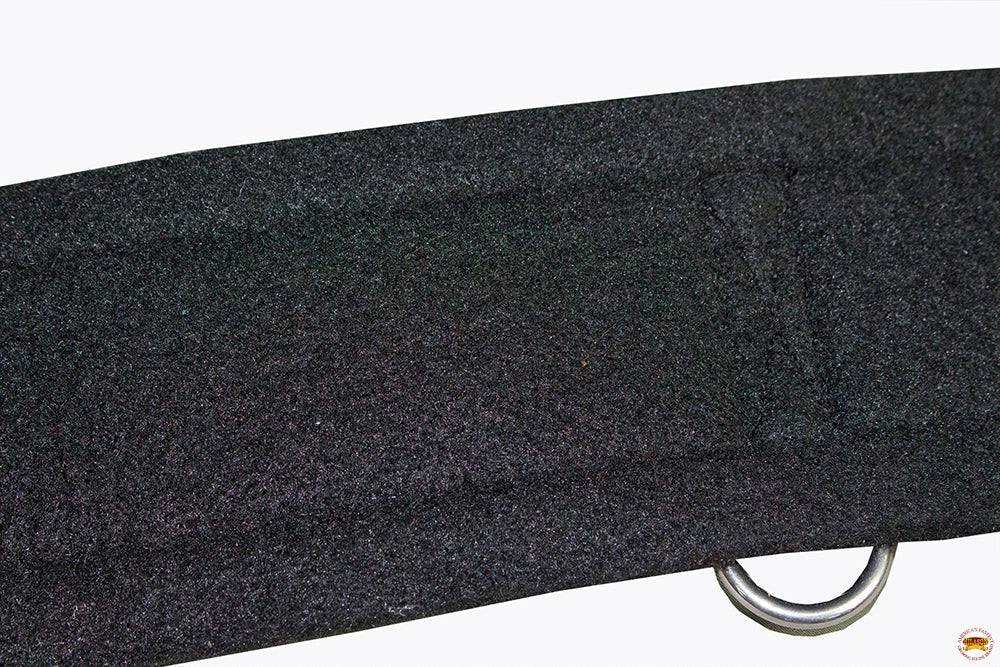 Hilason Western Horse Felt Lined Straight Saddle Cinch Girth Stainless Steel Buckle