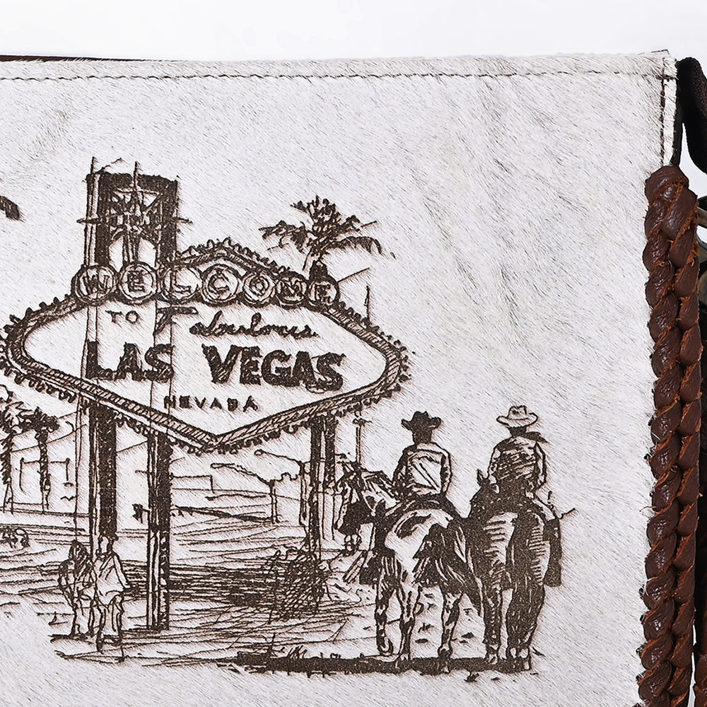 American Darling crossbody Hair-On Genuine Leather