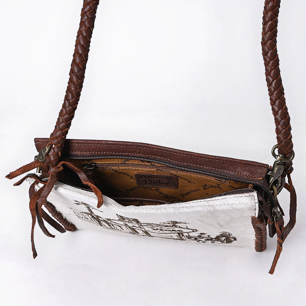 American Darling crossbody Hair-On Genuine Leather