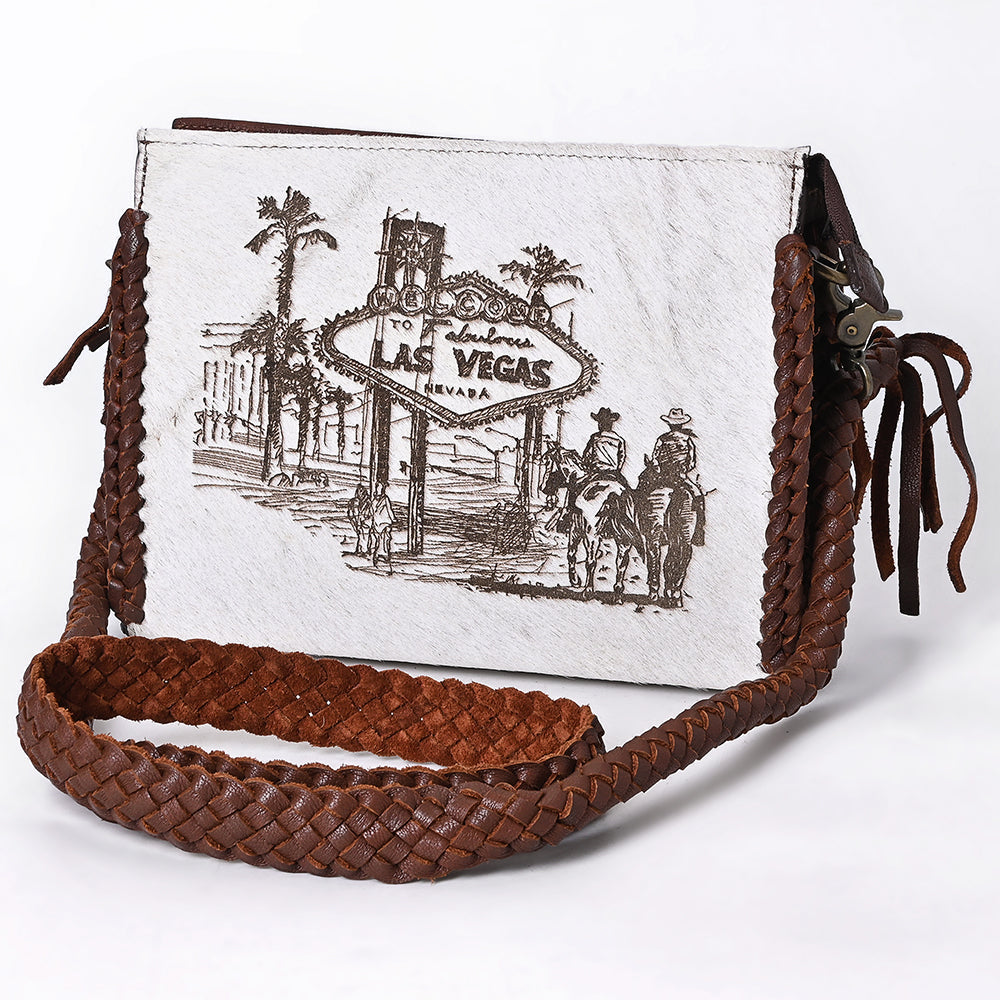 American Darling crossbody Hair-On Genuine Leather