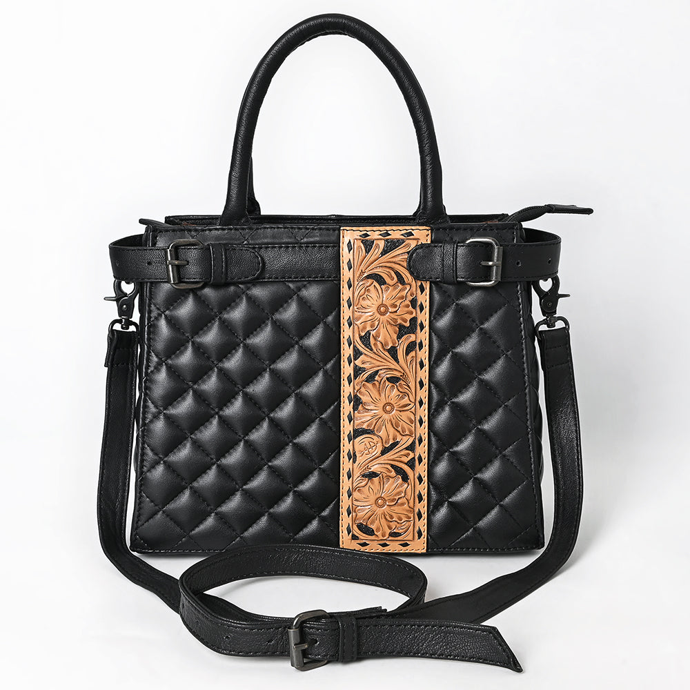 American Darling Tote Hand Tooled Genuine Leather Women Bag Western Handbag Purs