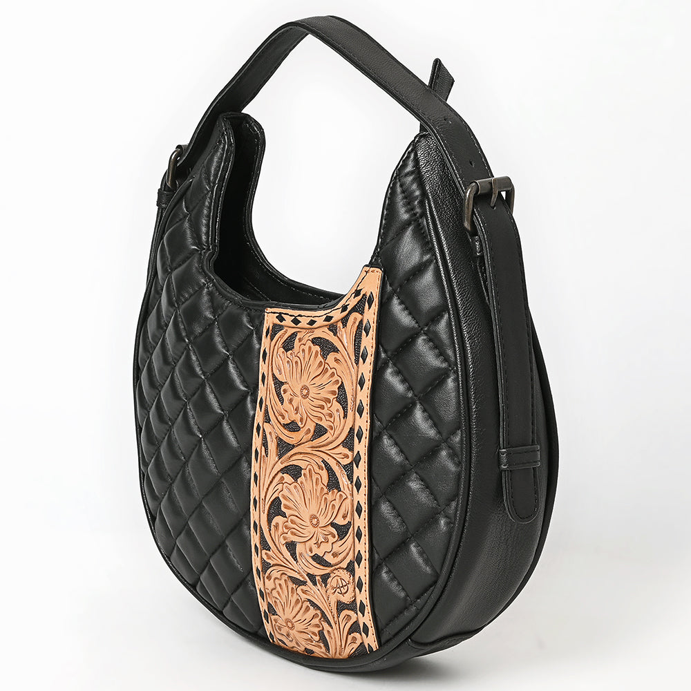 American Darling Hobo Hand Tooled Genuine Leather