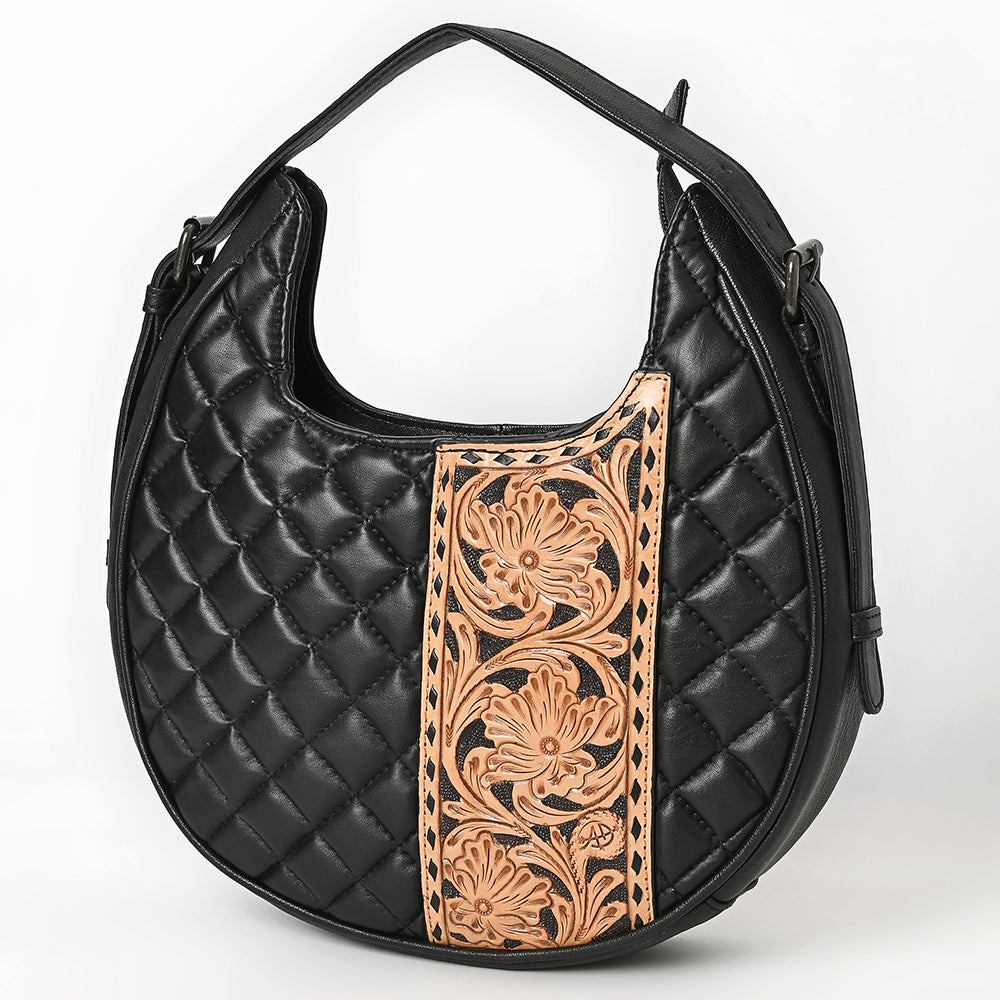 American Darling Hobo Hand Tooled Genuine Leather