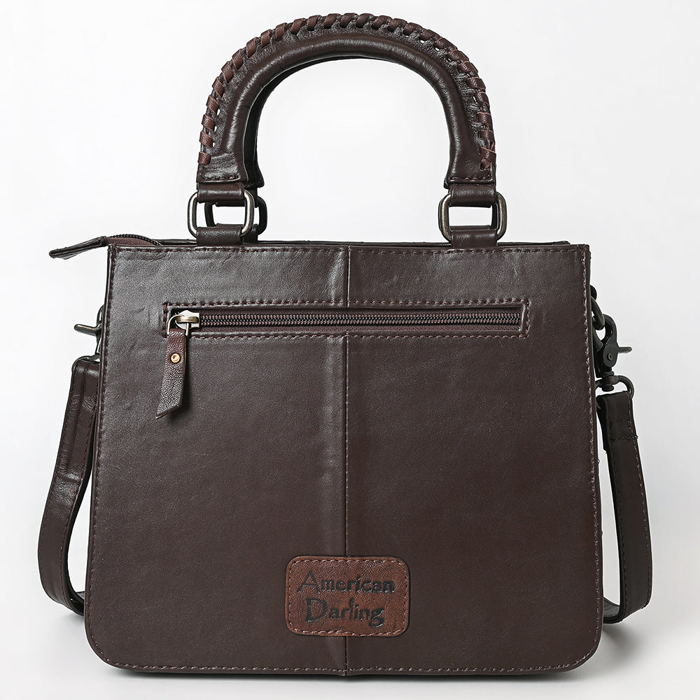 American Darling Crossbody Hand Tooled Genuine Leather