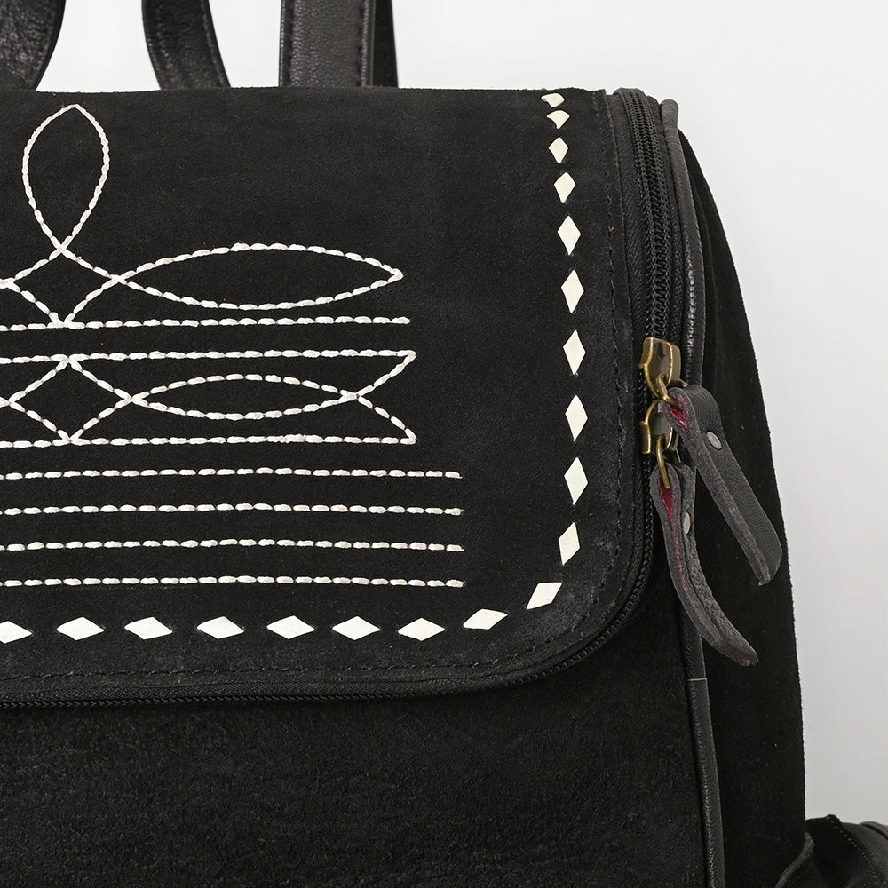 American Darling Western Backpack Hand Tooled Genuine Leather Women Bag