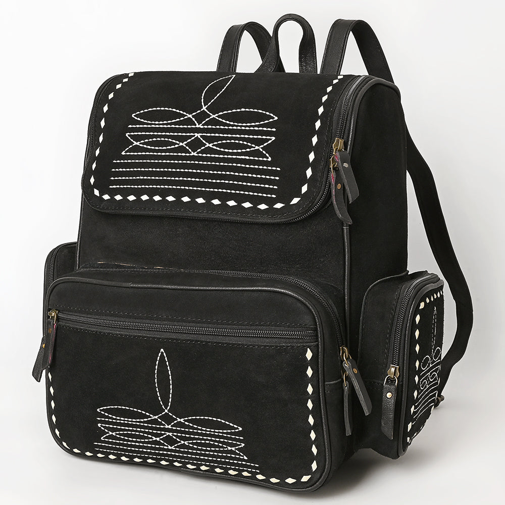 American Darling Western Backpack Hand Tooled Genuine Leather Women Bag
