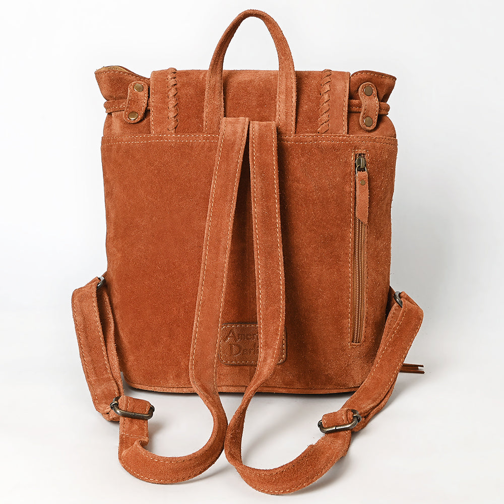 American Darling Western Backpack Hand Tooled Genuine Leather Women Bag