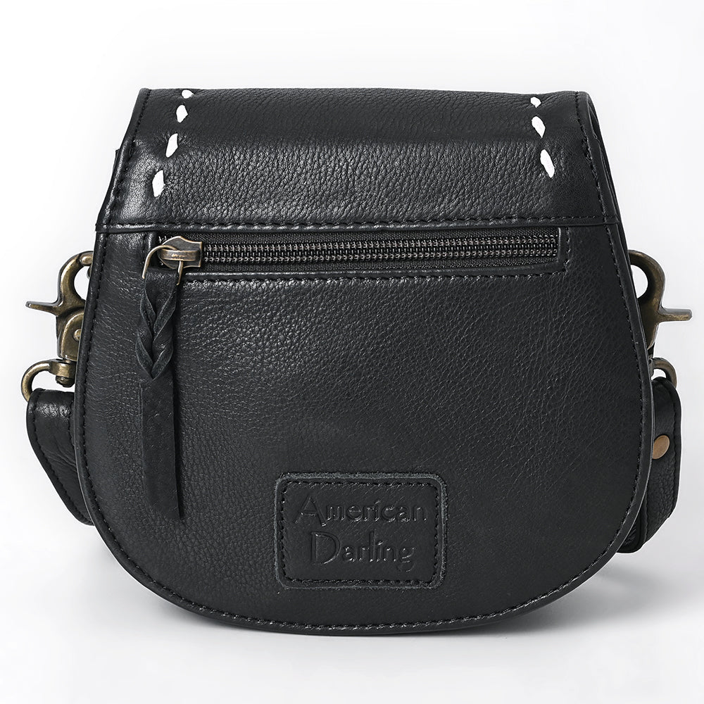 American Darling Crossbody Hand Tooled Genuine Leather