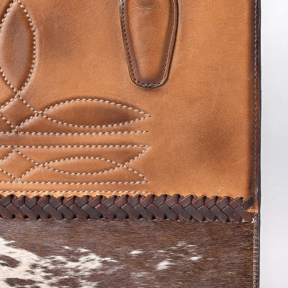 American Darling Tote Hair-On Genuine Leather