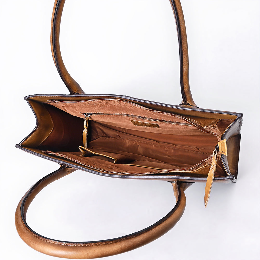 American Darling Tote Hair-On Genuine Leather