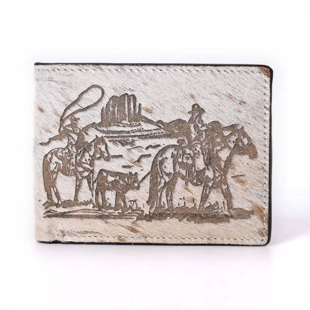 American Darling Wallet Hair-On Genuine Leather