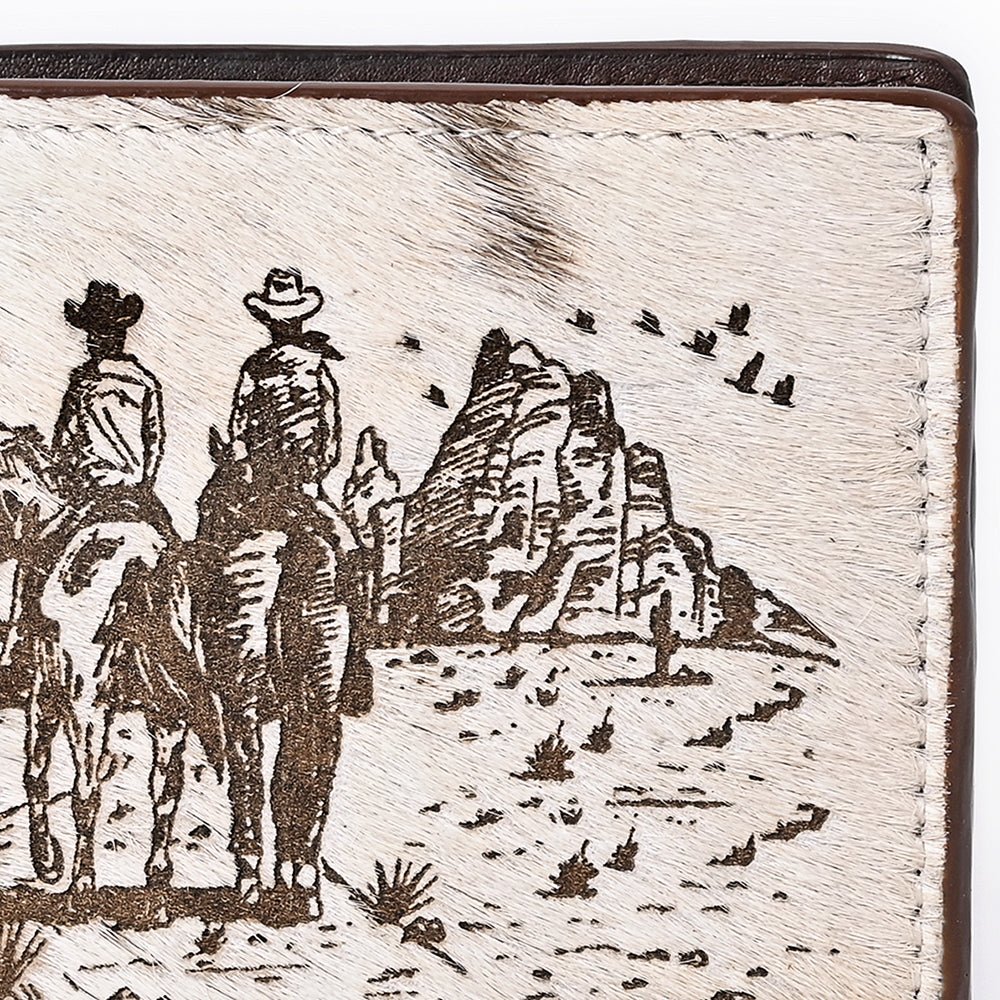 American Darling Wallet Hair-On Genuine Leather