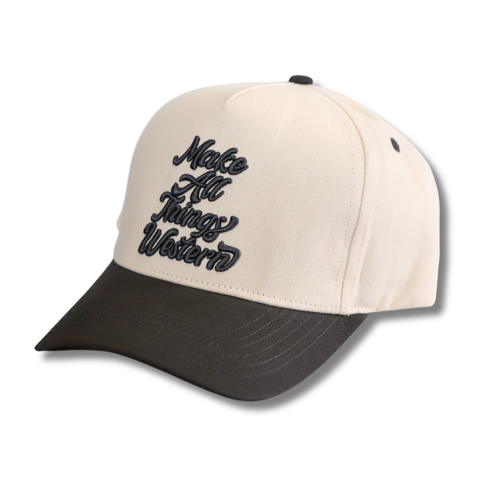 Make All Things Western (charcoal) Hat