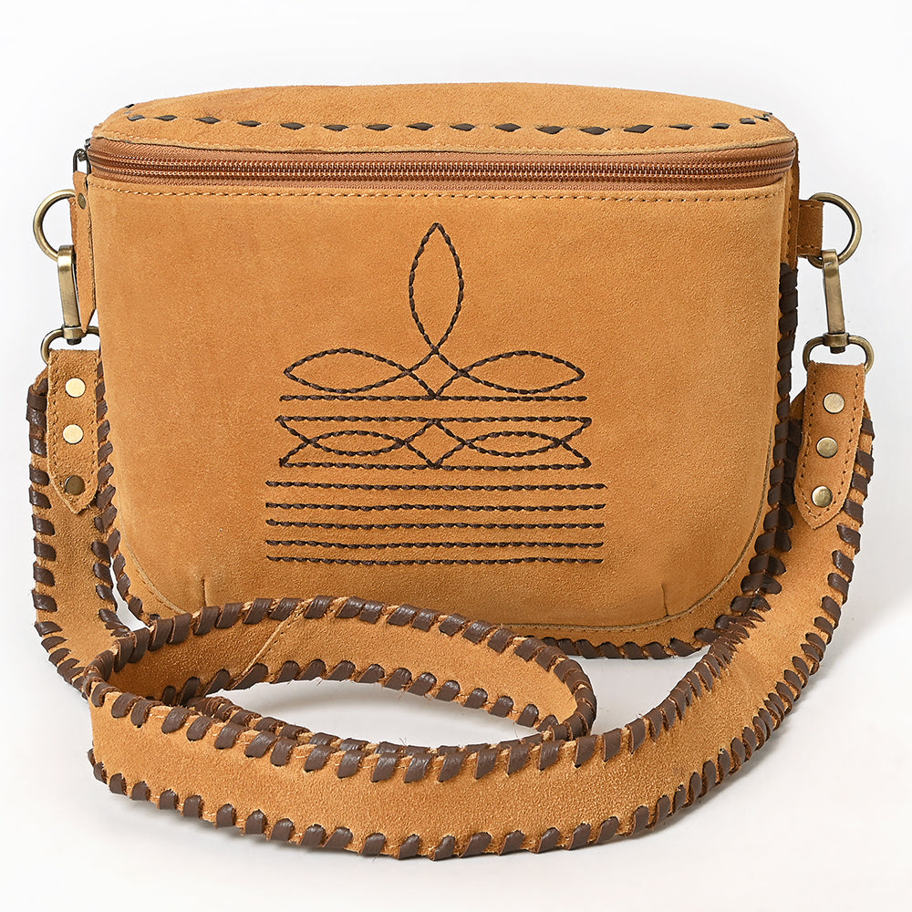 American Darling Crossbody Genuine Suede Leather
