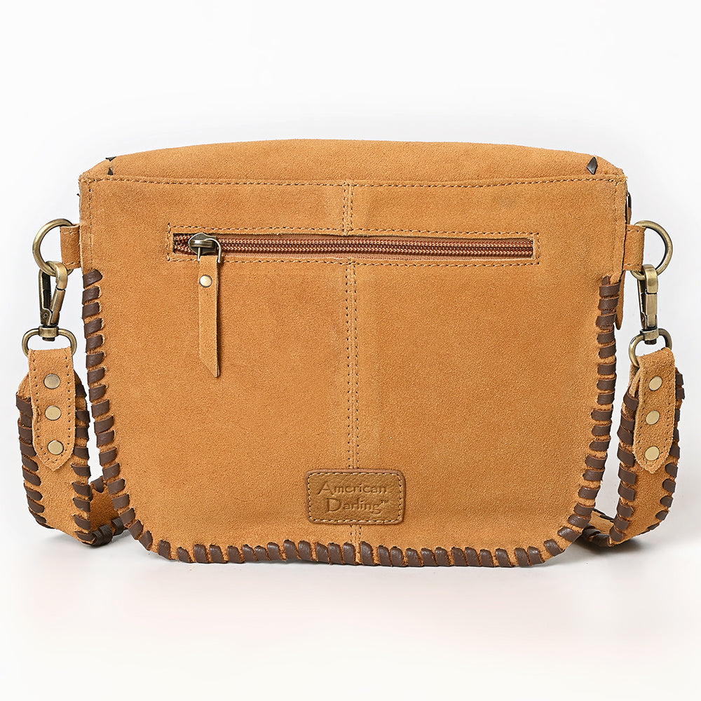 American Darling Crossbody Genuine Suede Leather
