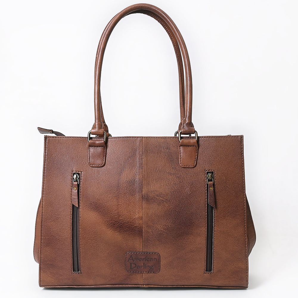 American Darling Tote Beautifully Basketweave toloed Leather women bag