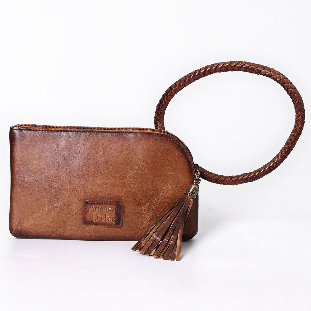 American Darling wristlet Full Grain Genuine Leather Western Women Bag Handbag Purse | Purses for Cute