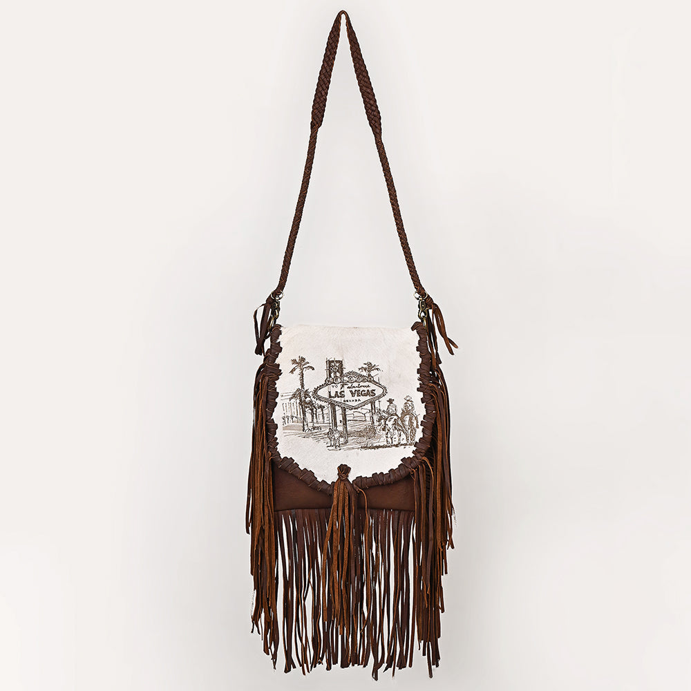 American Darling Crossbody Hair-On Genuine Leather