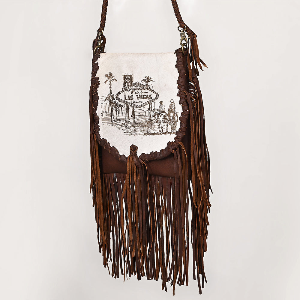 American Darling Crossbody Hair-On Genuine Leather