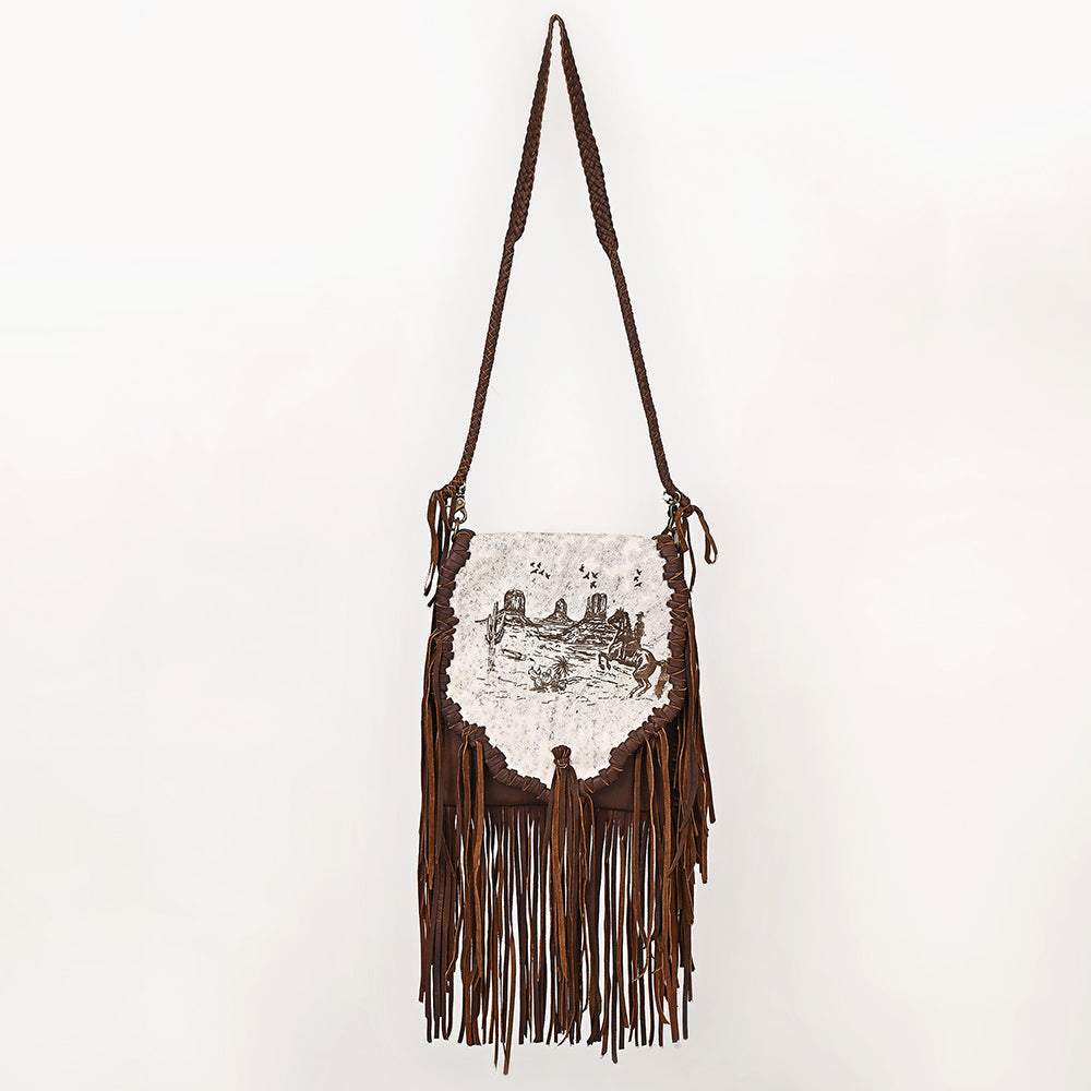 American Darling Crossbody Hair-On Genuine Leather