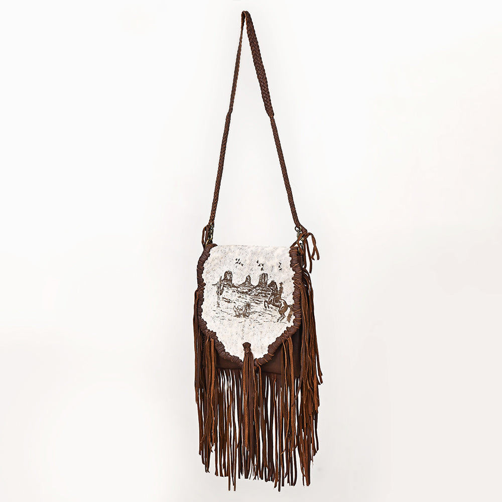 American Darling Crossbody Hair-On Genuine Leather