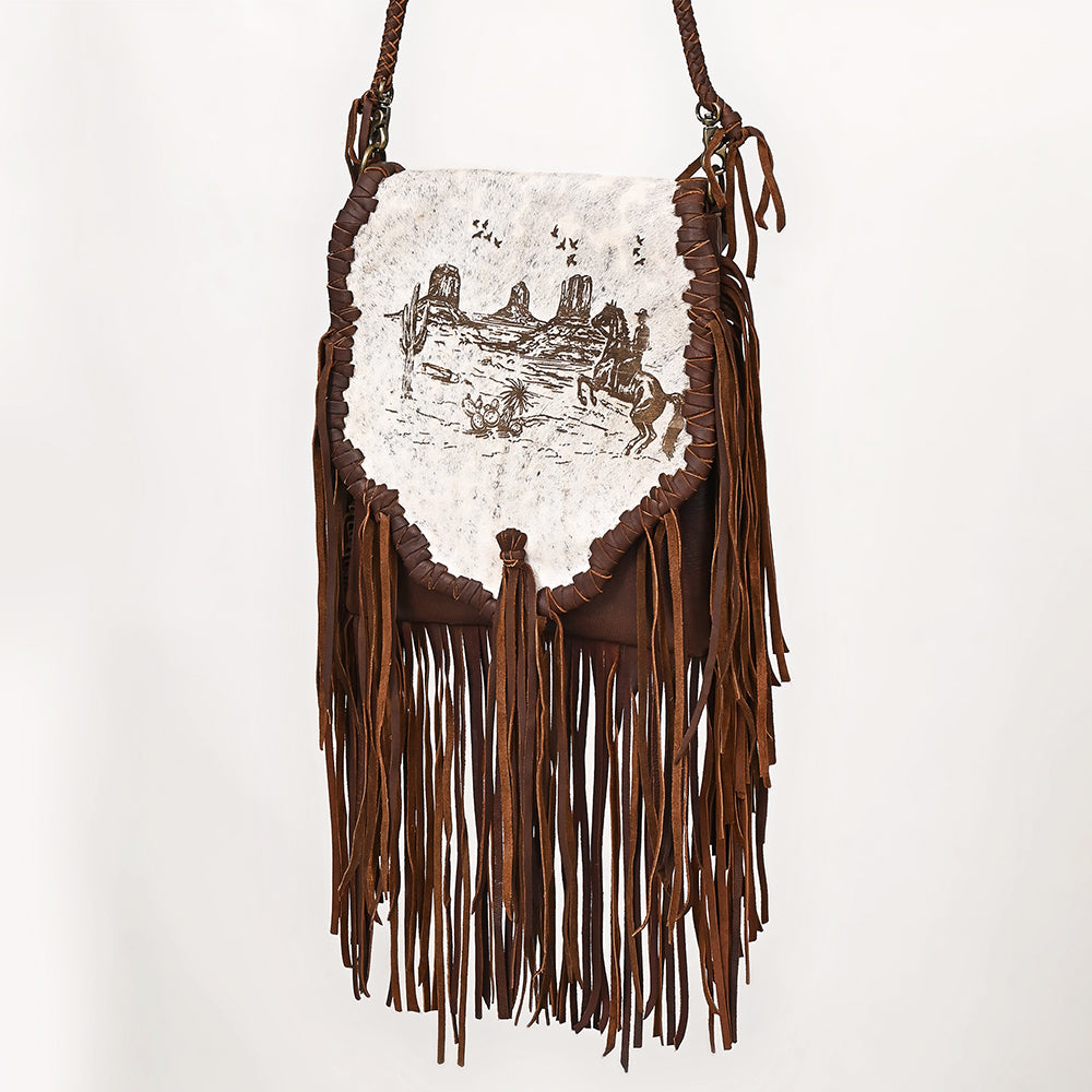 American Darling Crossbody Hair-On Genuine Leather
