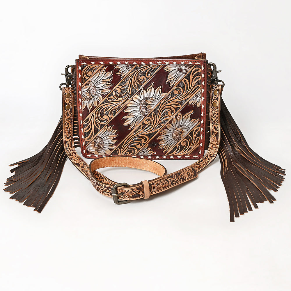American Darling Hand Tooled Genuine Leather