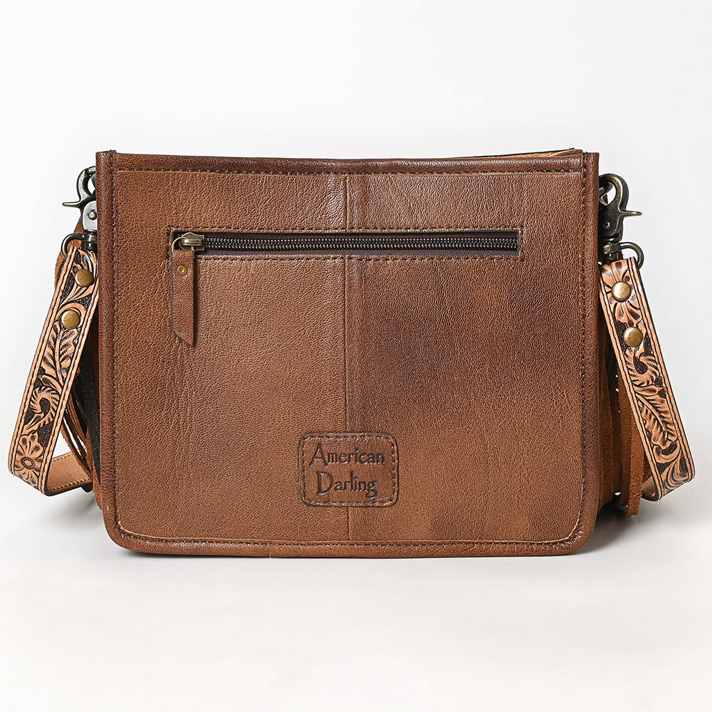 American Darling Hand Tooled Genuine Leather
