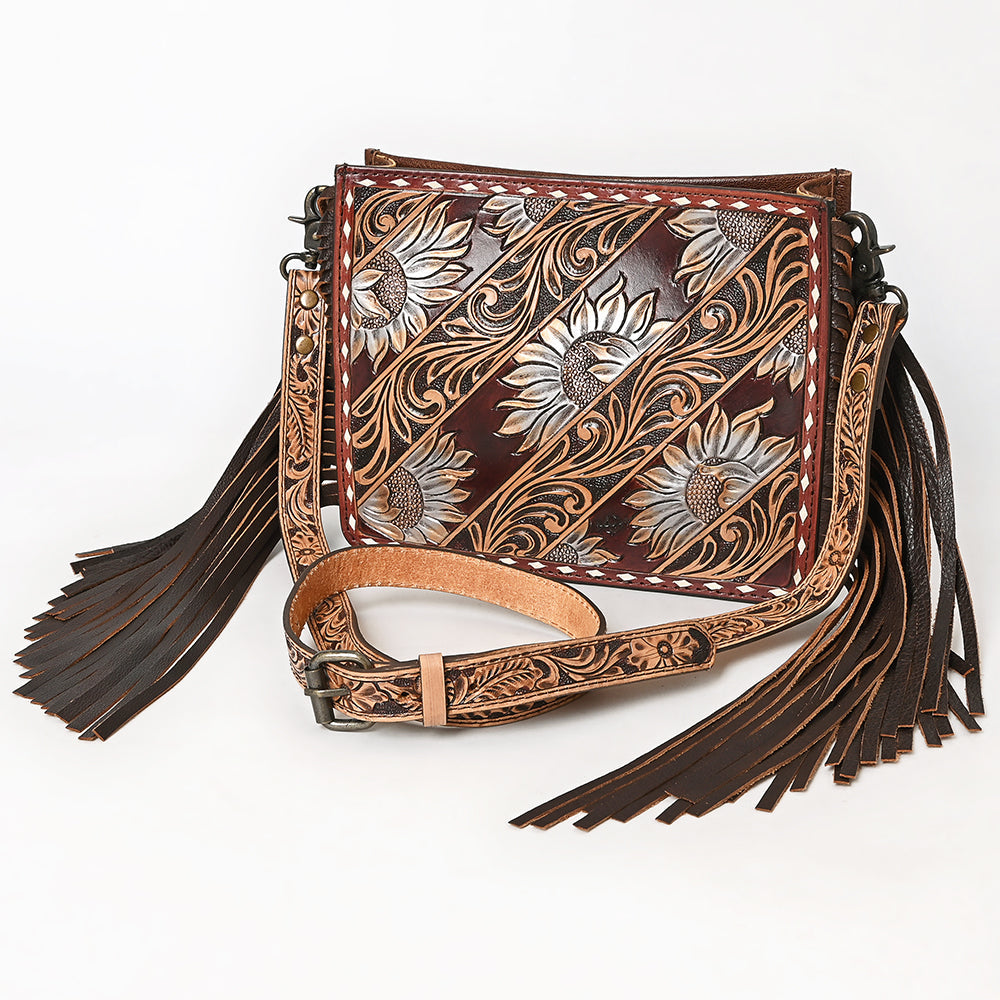 American Darling Hand Tooled Genuine Leather