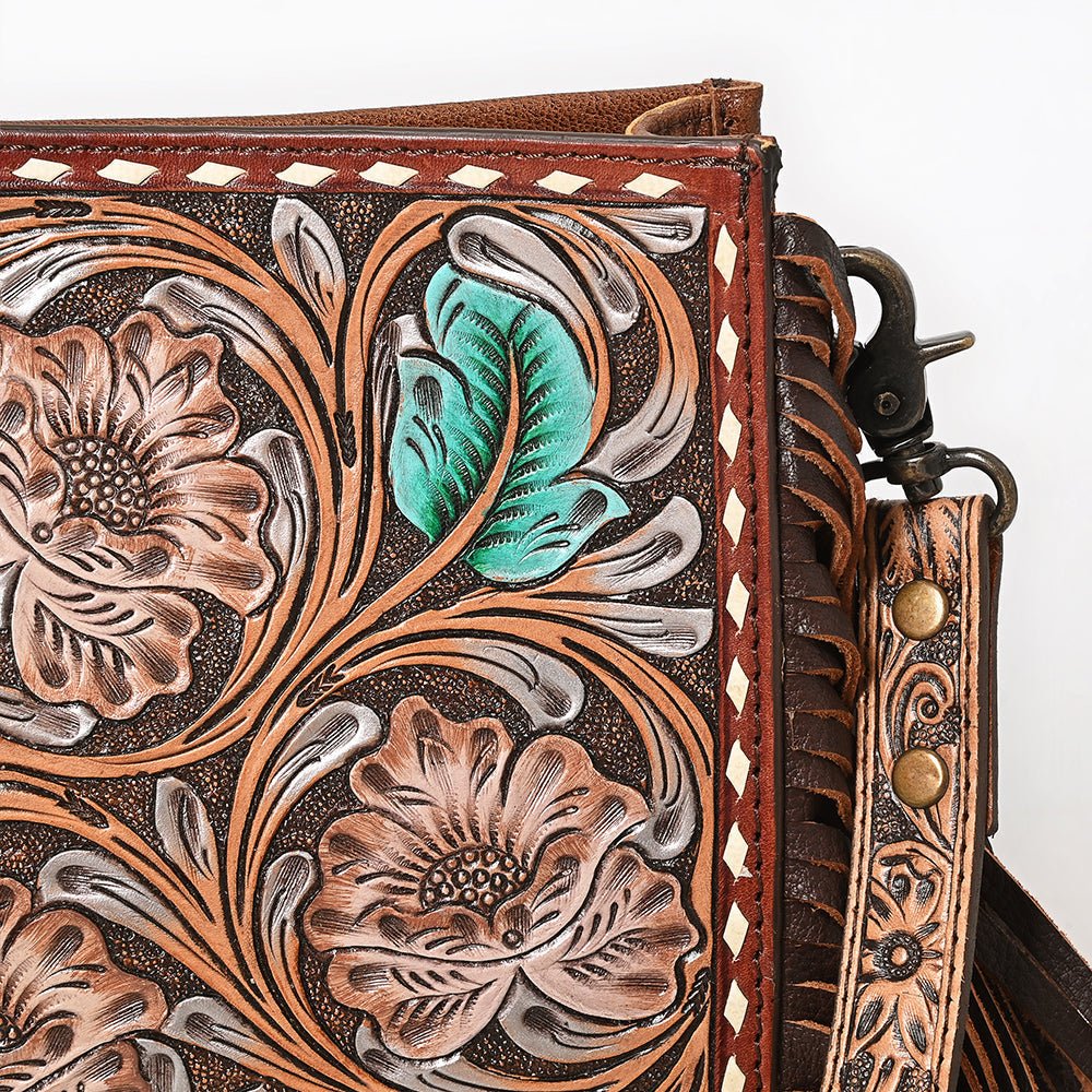 American Darling Hand Tooled Genuine Leather