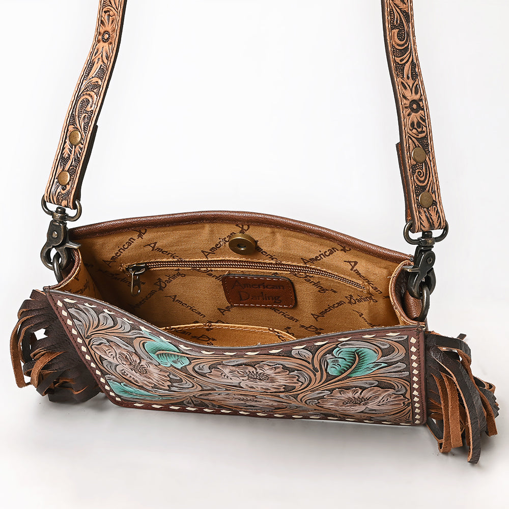 American Darling Hand Tooled Genuine Leather