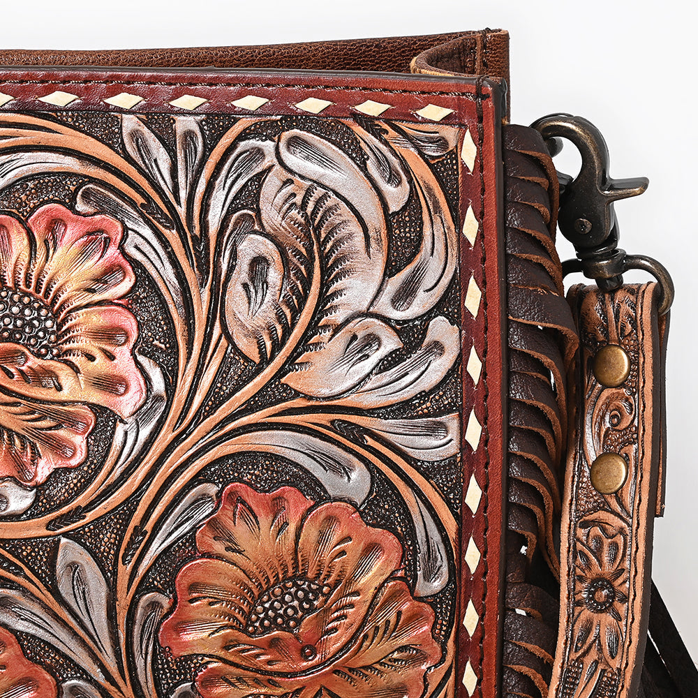 American Darling Hand Tooled Genuine Leather