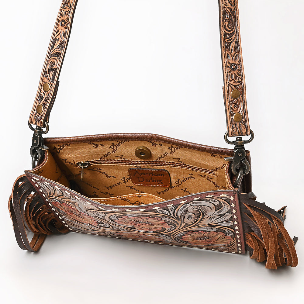 American Darling Hand Tooled Genuine Leather
