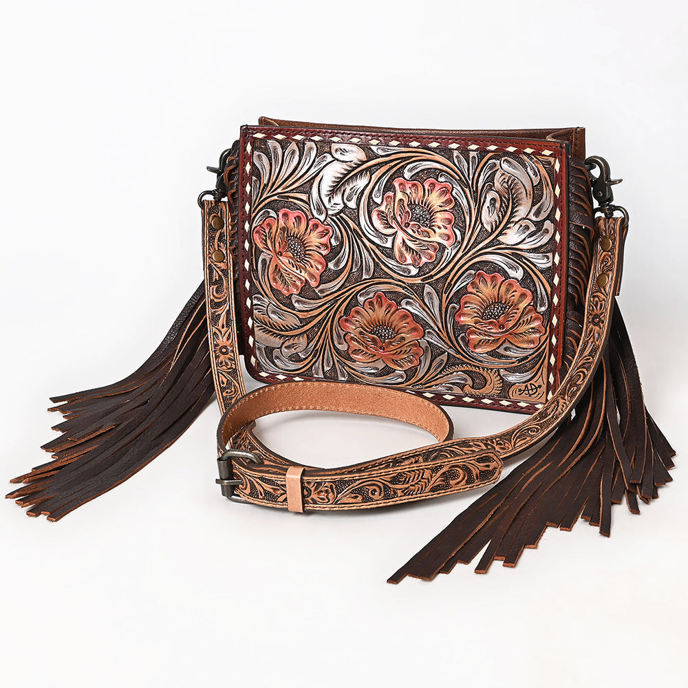 American Darling Hand Tooled Genuine Leather