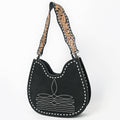 American Darling Hobo Suede Hand Tooled Genuine Leather