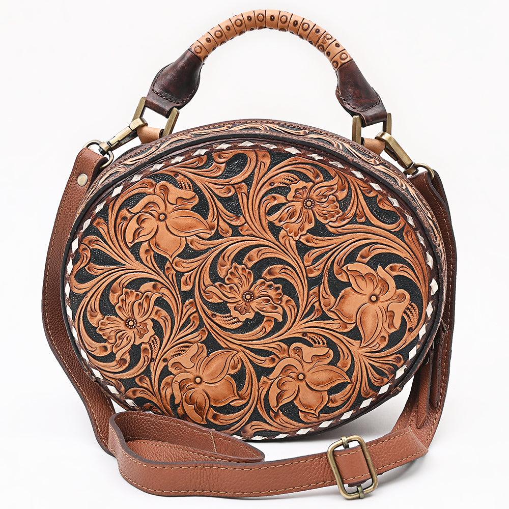 American Darling Canteen Bag Beautifully Hand Tooled Leather women