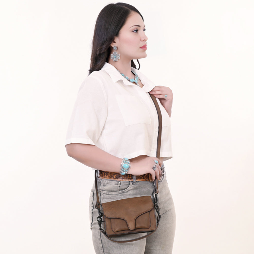 American Darling Genuine Leather Evening Bag