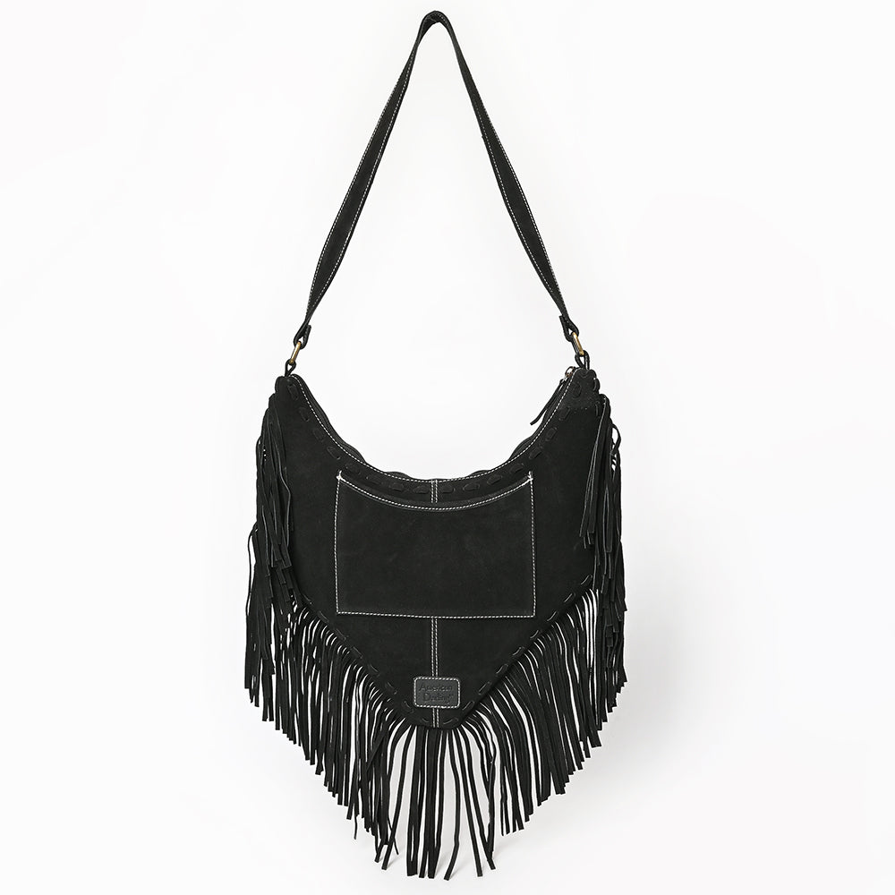 American Darling Small Crossbody Suede Genuine Leather