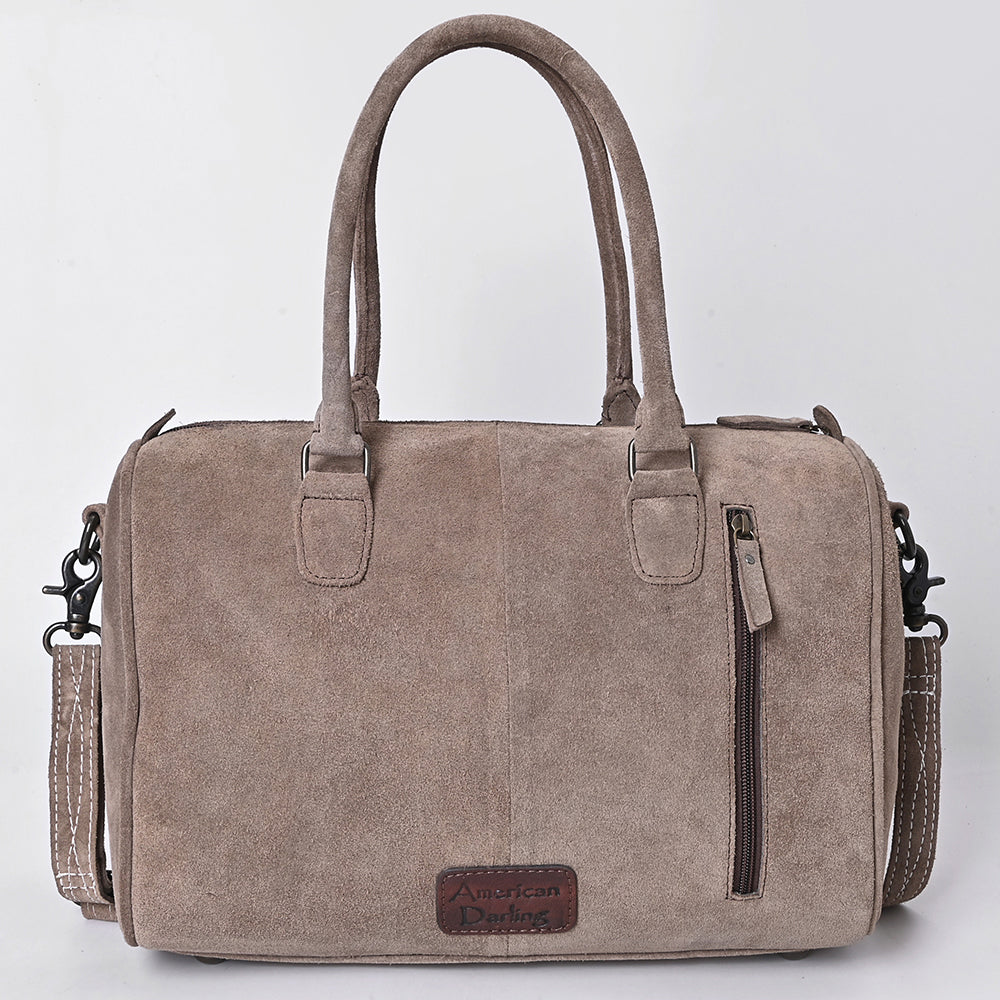 American Darling Tooled Leather Western Travel Duffel Bag