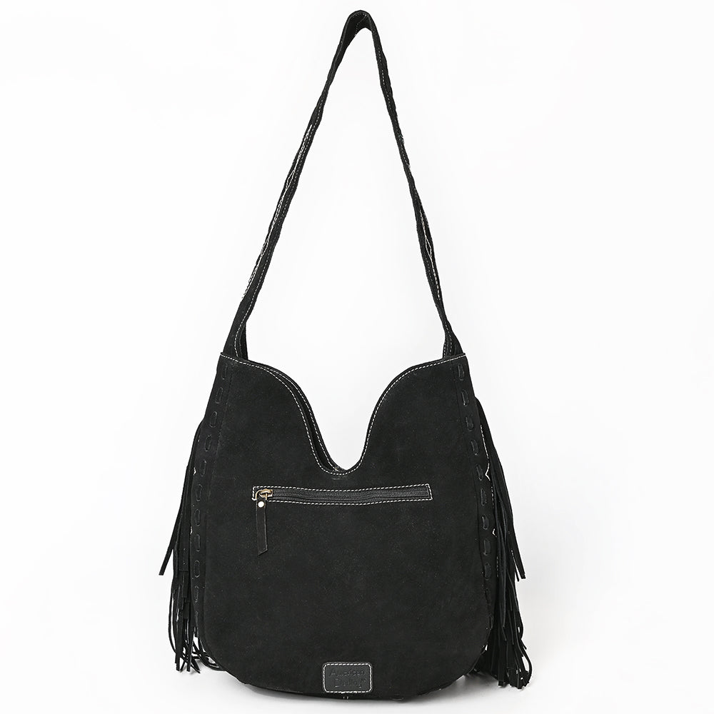 American Darling Small Crossbody Suede Genuine Leather
