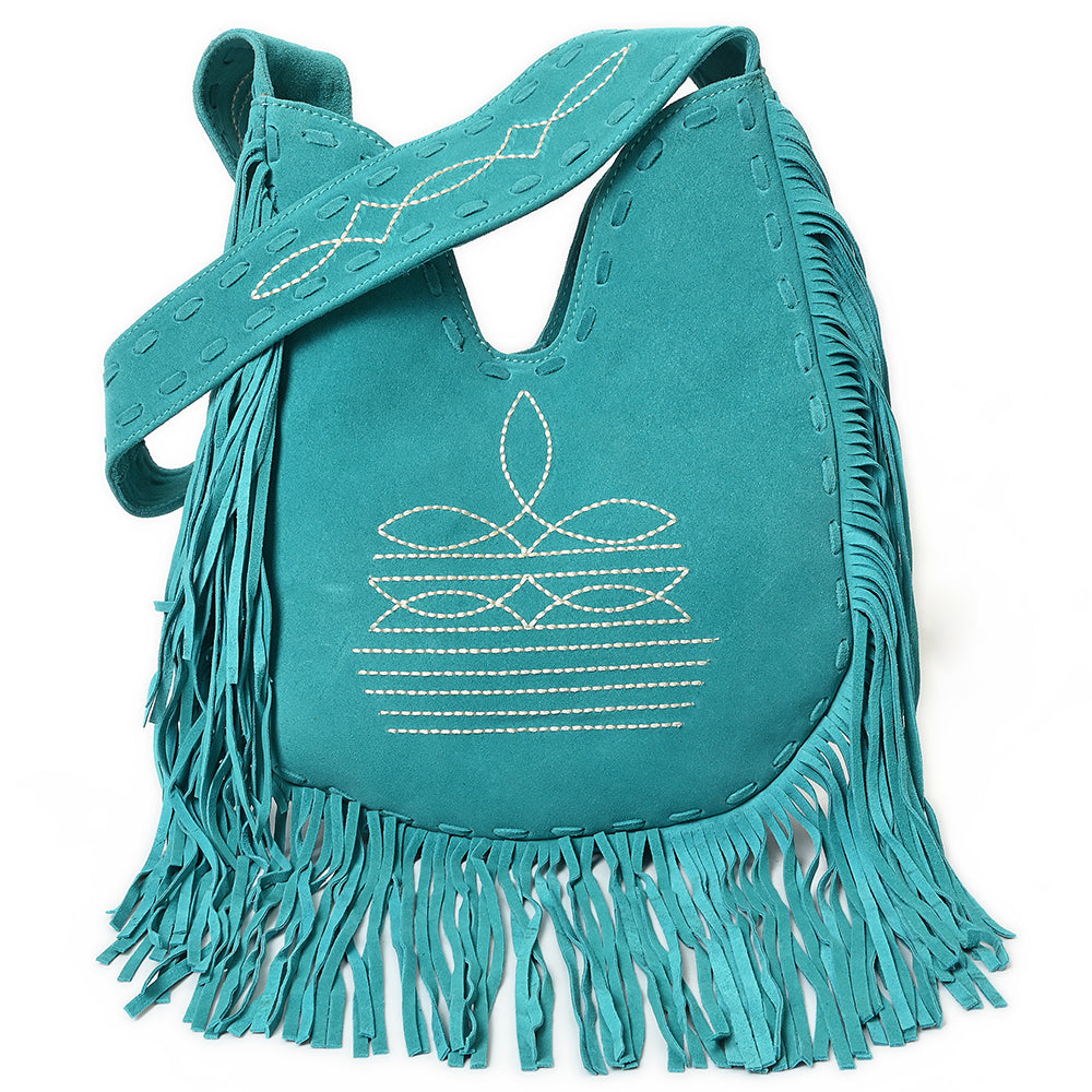 American Darling Hobo Suede Genuine Leather
